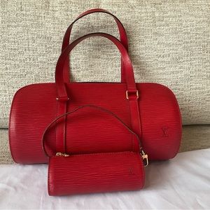 Louis Vuitton Vintage Papillon in Red